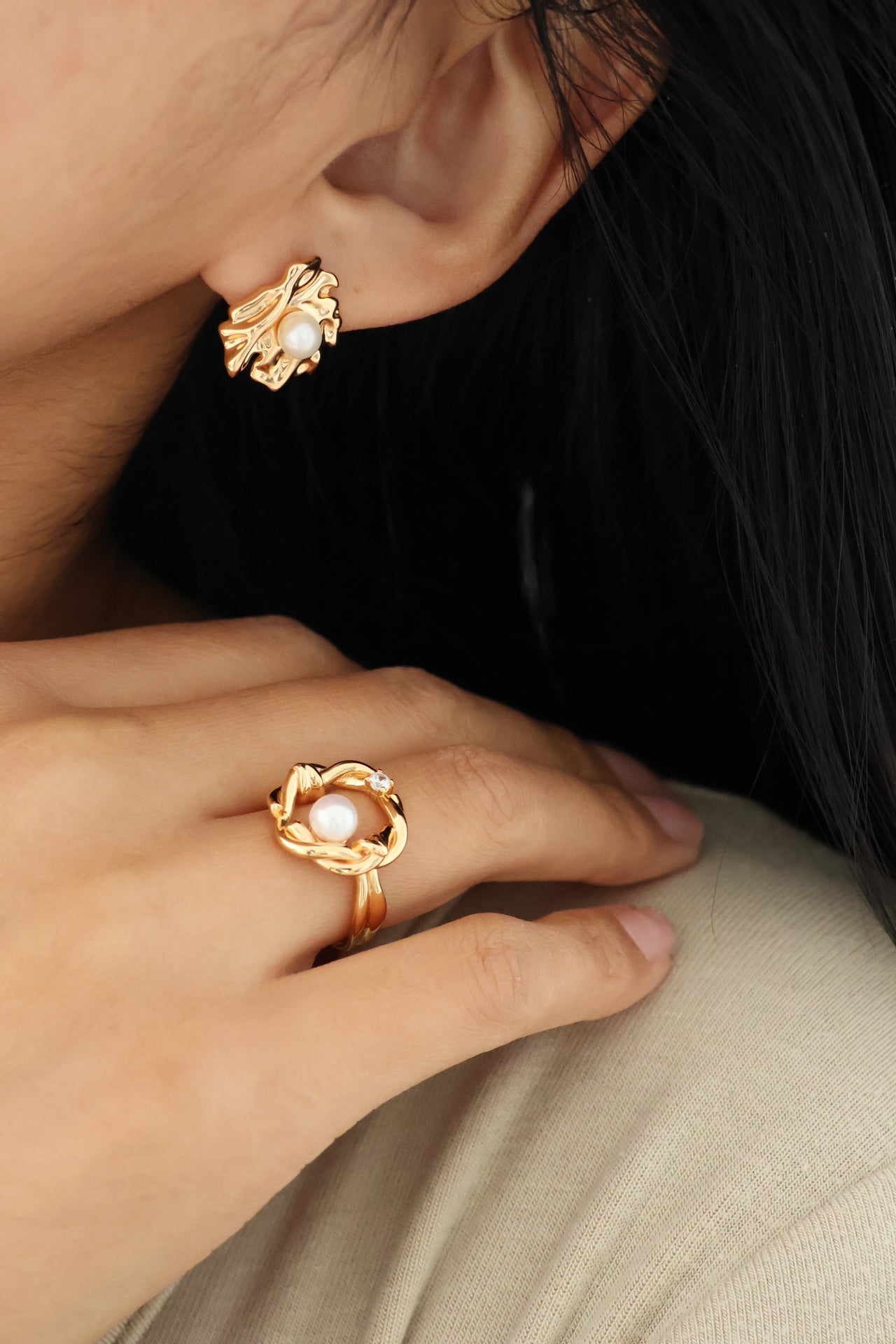 The Lava Sterling Silver Earrings