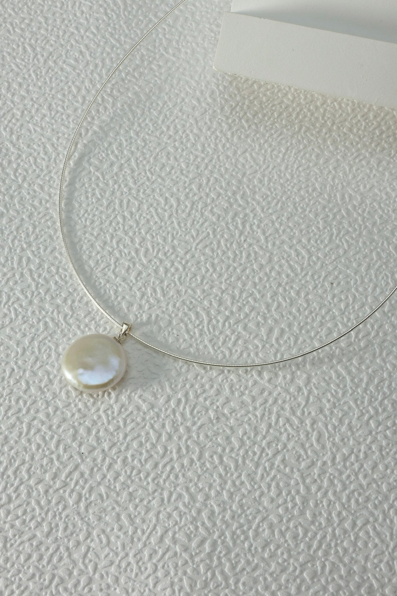 The Fish Bone Natural Baroque Pearl Collar-Mithvie original design