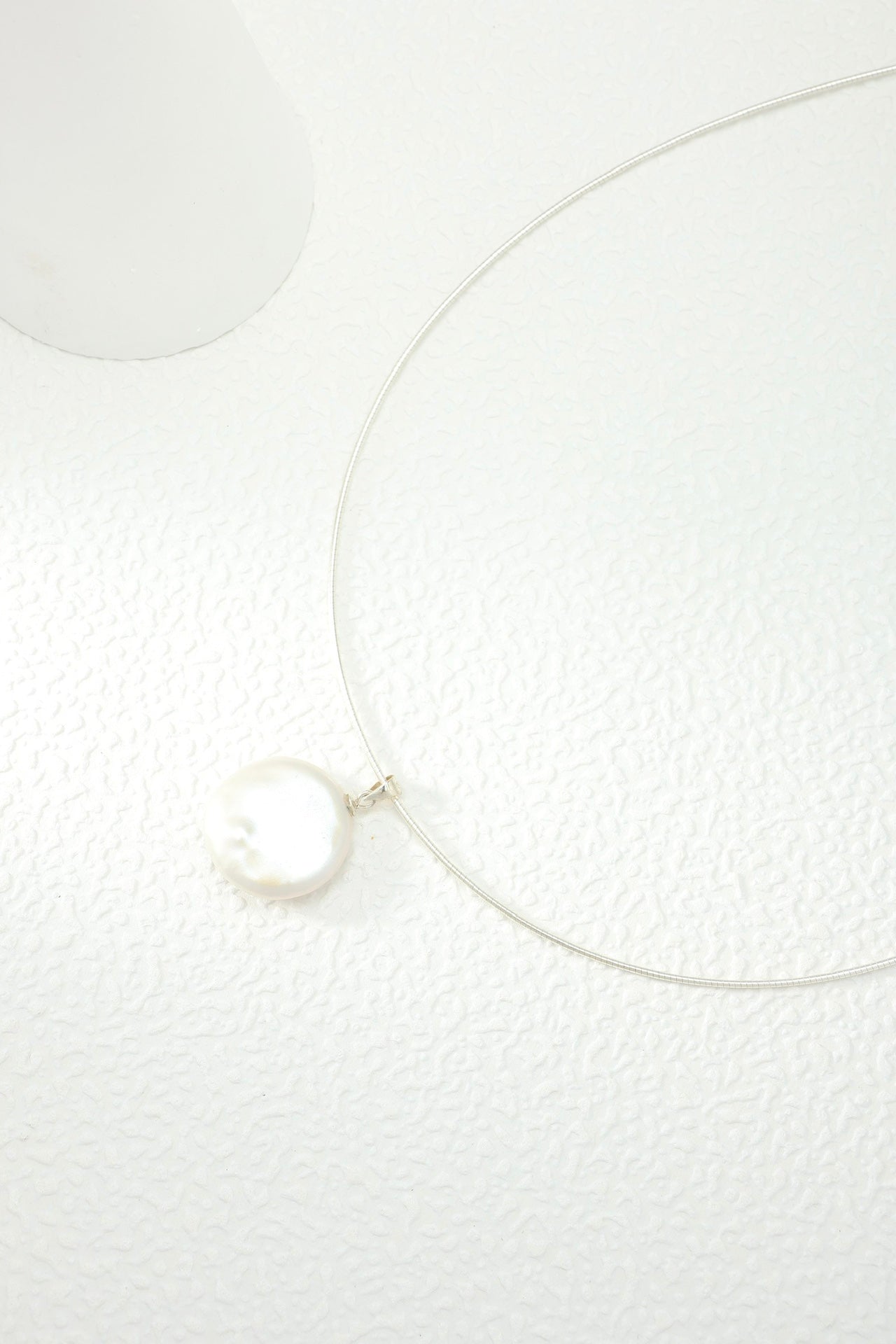 The Fish Bone Natural Baroque Pearl Collar-Mithvie original design